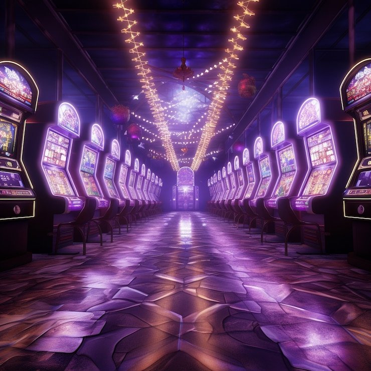Pantai neon untuk Slot Surga Bikini